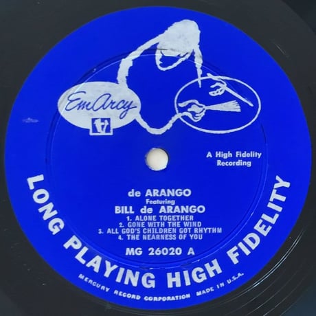 BILL de ARANGO - de Arango (EMARCY MG26020)