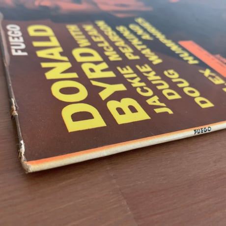 DONALD BYRD - Fuego (BLUE NOTE BLP4026) Mono
