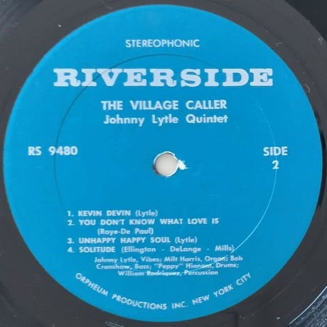 JOHNNY LYTLE - The Village Caller! (RIVERSIDE RS9480)