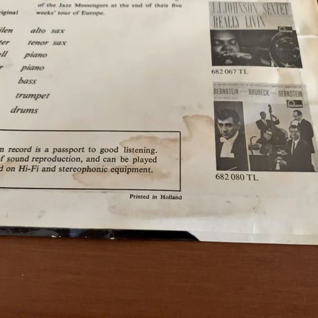 ART BLAKEY, BUD POWELL, BARNEY WILEN - Paris Jam Session (FONTAN 680 207TL)