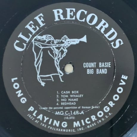 COUNT BASIE - Count Basie Big Band (CLEF MGC-148)