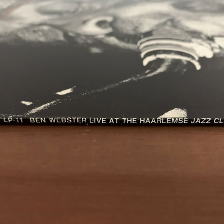 BEN WEBSTER - Live at The Haarlemse Jazz Club (CAT CAT LP11)