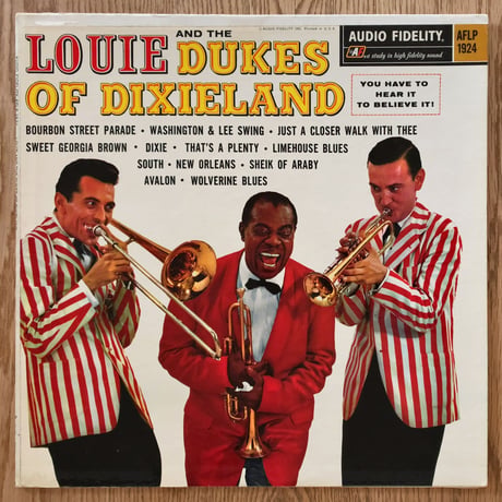 LOUIS ARMSTRONG - Louis and The Dukes of Dixieland (AUDIO FIDELITY AFLP1924)