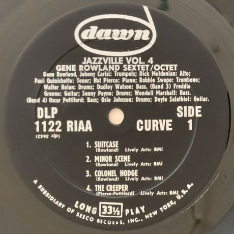 GENE ROLAND / HAL SERRA - Jazzville Vol.4 (DAWN DLP1122)