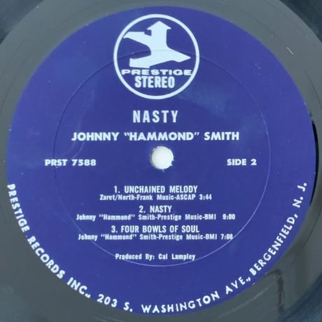 JOHNNY "HAMMOND" SMITH - Nasty (PRESTIGE PRST7588)
