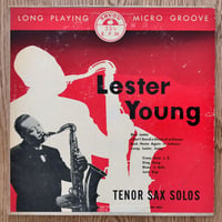 LESTER YOUNG - Tenor Sax Solos (SAVOY MG9002)