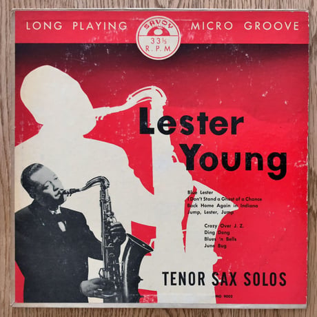 LESTER YOUNG - Tenor Sax Solos (SAVOY MG9002)