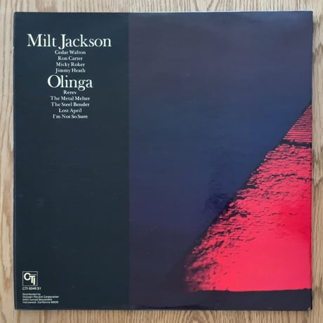 MILT JACKSON - Olinga (CTI CTI6046)