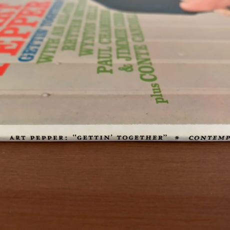 ART PEPPER - Getting' Together (CONTEMPORARY S7573)