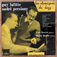 GUY LAFITTE & ANDRE PERSIANY - Les Classiques du Jazz (COLUMBIA FP1074)