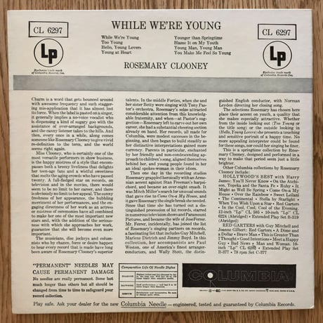 LEE WILEY - While You're Young (COLUMBIA CL6297)