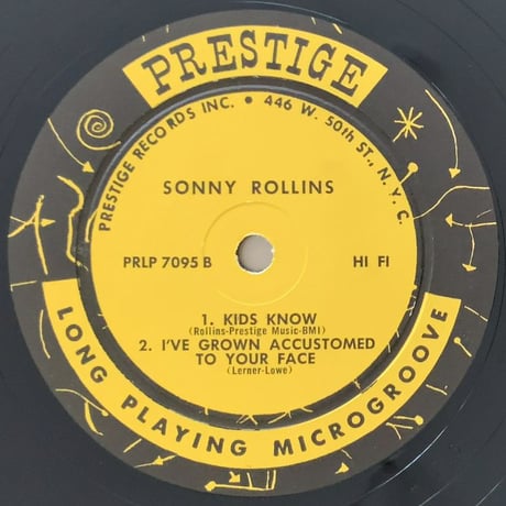 SONNY ROLLINS - Plays For Bird (PRESTIGE PRLP7095)