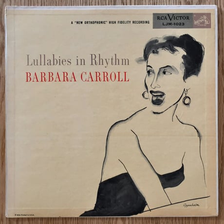 BARBARA CARROLL - Lullabies in Rhythm (RCA VICTOR LJM1023)