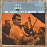 STAN GETZ - and The Oscar Peterson Trio (VERVE MGV-8251)