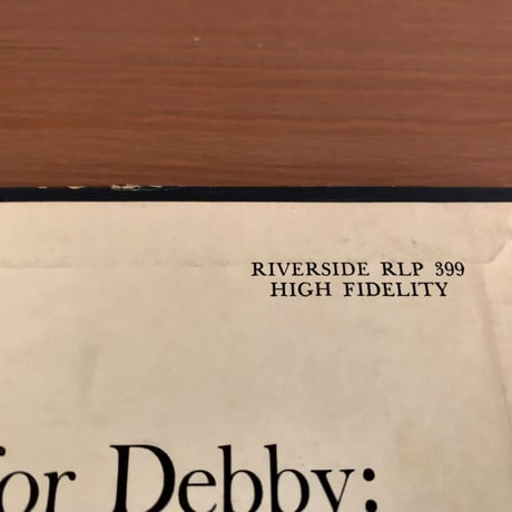 BILL EVANS - Waltz for Debby (RIVERSIDE RLP399)