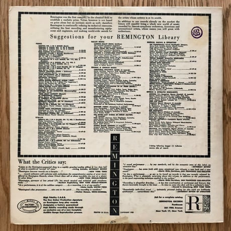 V.A.(Mary Lou Williams, J.C. Heard, Cozy Cole) - Café Society Swing (REMINGTON R1032)