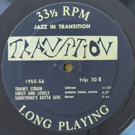 V.A.(Donald Byrd, Pepper Adams, Sun Ra, etc.) - Jazz in Transition (TRANSITION TRLP30)