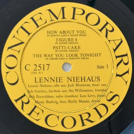 LENNIE NIEHAUS - Vol.2 : The Octet (CONTEMPORARY C2517)