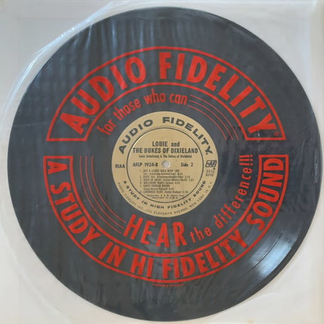 LOUIS ARMSTRONG - Louis and The Dukes of Dixieland (AUDIO FIDELITY AFLP1924)
