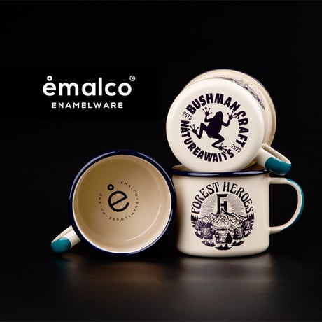 WANDERINGホウロウマグカップ  10cm｜約650ml