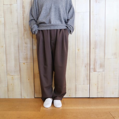TISSU W100%ルマーノツイルタックパンツ
