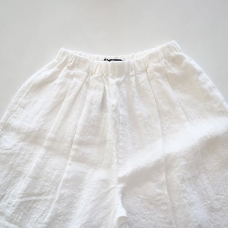 TRAVAIL MANUEL フレンチリネンキャンバスコクーンパンツ