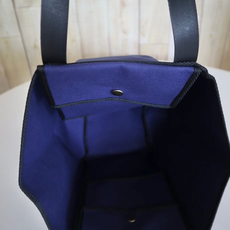 TAMPICO JUNIOR XS BAG COTTON LEATHER HANDLE