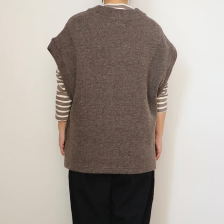 TISSU リブニットベスト