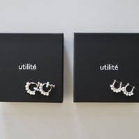 utilite 淡水パールピアス/イヤリング