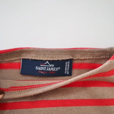SAINT JAMES キッズボーダーバスクシャツ