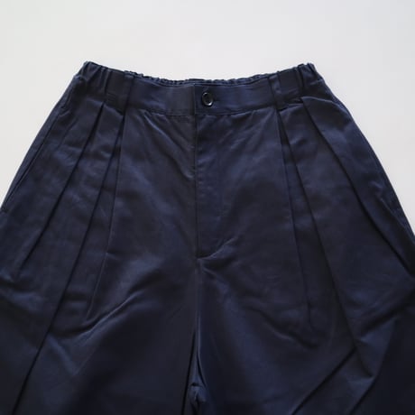 universal tissu コットンリネンタックパンツ