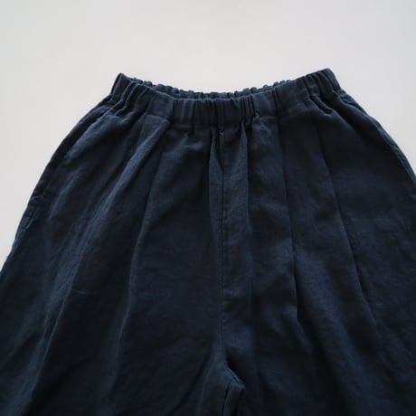 TRAVAIL MANUEL フレンチリネンキャンバスコクーンパンツ