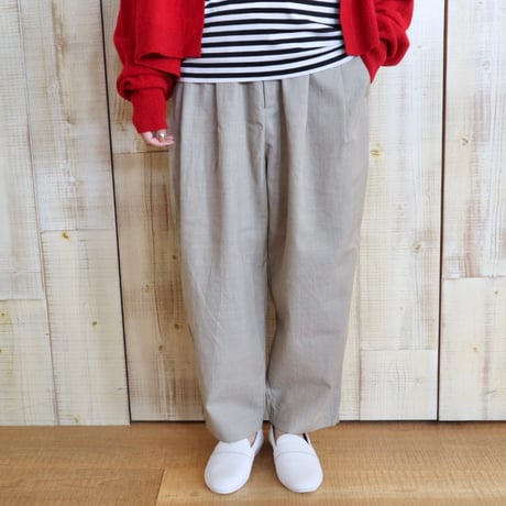 TISSU W100%ルマーノツイルタックパンツ