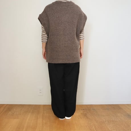 TISSU リブニットベスト