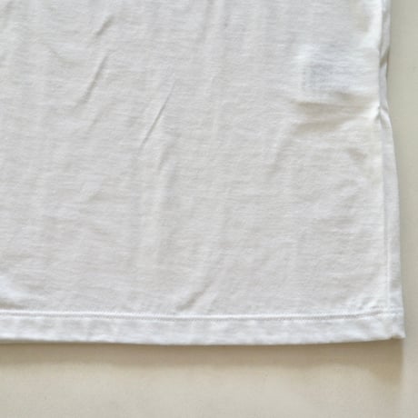 ARMEN コットンジャージクルーネック半袖リンガーTシャツ