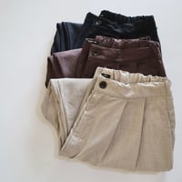 TISSU W100%ルマーノツイルタックパンツ