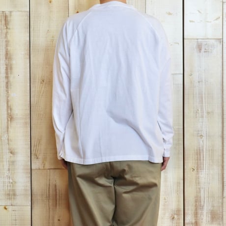 FABRIQUÉ en planéte terre ラグランスリーブ長袖Tシャツ