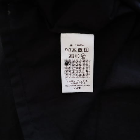 SOIL レース&ループボタンギャザースモックブラウス