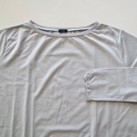 ichi メロークルーネック長袖Tシャツ