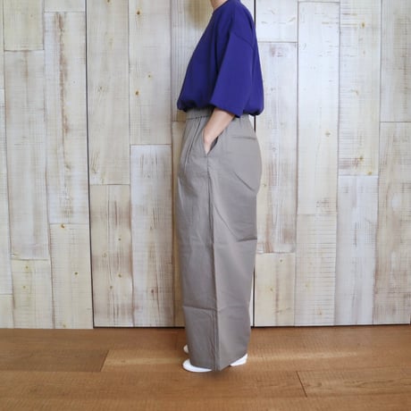 maison de soil 2タックワイドイージーパンツ