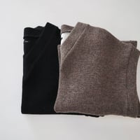 TISSU リブニットベスト