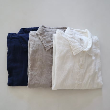 ARMEN utilityレギュラーカラーシャツ