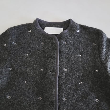 U PHORICA ウール刺繍ジャケット