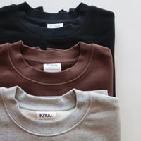 knuu ヘビークルーネックスウェット