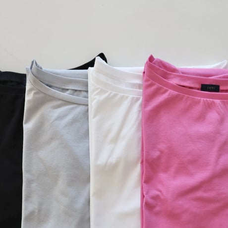ichi メロークルーネック長袖Tシャツ