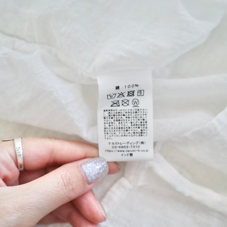 ARMEN utilityレギュラーカラーシャツ