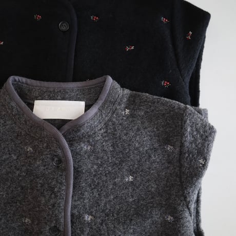 U PHORICA ウール刺繍ジャケット