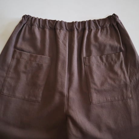 TISSU W100%ルマーノツイルタックパンツ