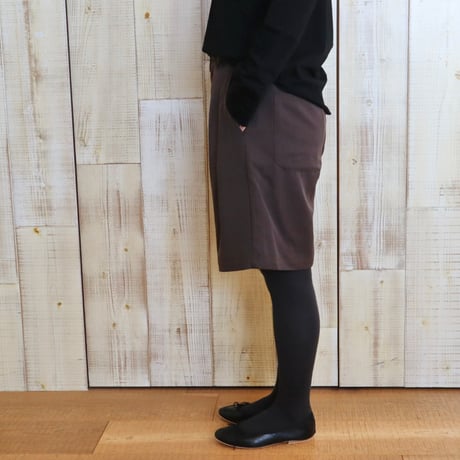 TISSU W100%ルマーノツイルタックハーフパンツ