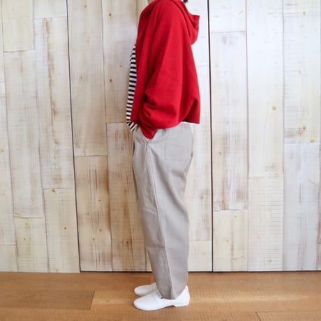 TISSU W100%ルマーノツイルタックパンツ